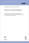 Notariat und Nachhaltigkeit - Stephan Wolf - 9783727225130