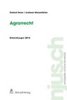 Agrarrecht - NORER,  Roland - 9783727281594