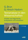 Textanalyse in den Wissenschaften - Georg Brun ; Gertrude Hirsch Hadorn - 9783728140333