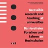 Accessible research and teaching at universities / Barrierefreies Forschen und Lehren an Hochschulen - Alireza Darvishy ; Ingeborg Hedderich ; Franziska Oberholzer ; Rolf Sethe - 9783728141798