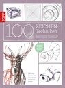 100 Zeichentechniken - Monika Reiter ; Dieter Schlautmann - 9783735808530