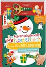 Das Adventskalender-Verbastelbuch für die Allerkleinsten. Schneiden und Kleben. Schneemann. Mit Schere - Ursula Schwab - 9783735890023