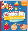 Das Adventskalender-Verbastelbuch für die Allerkleinsten. Schneiden und Kleben. Weihnachtskugeln. - Mimi Hecher - 9783735891631