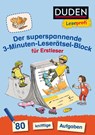 Duden Leseprofi - Der superspannende 3-Minuten-Leserätsel-Block für Erstleser - Susanna Moll - 9783737333849