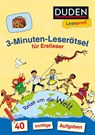 Duden Leseprofi - 3-Minuten-Leserätsel für Erstleser: Reise um die Welt - Susanna Moll - 9783737334563