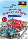 Duden Leseprofi - Mit Bildern lesen lernen: Einsatz bei Feuerwehr und Polizei - Katharina Wieker - 9783737336499