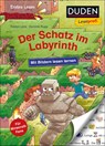 Duden Leseprofi - Mit Bildern lesen lernen: Der Schatz im Labyrinth - Fabian Lenk - 9783737336543