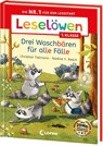 Leselöwen 1. Klasse - Drei Waschbären für alle Fälle - Christian Tielmann - 9783743218994