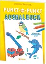 Punkt-zu-Punkt-Ausmalbuch (gelb) -  - 9783743219328