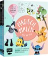 Magisch malen Step by Step - Die beliebtesten Figuren aus TV und Kino in nur 5 Schritten zeichnen und mit Aquarell kolorieren - Stefanie Moy ; Berrin Jost - 9783745916638
