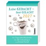 Leise gedacht - laut gelacht 2027 -  - 9783746269276