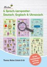 6 Sprach-Lernposter: Deutsch, Englisch, Ukrainisch -  - 9783746811000