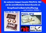 Die welterste Compact Cassette PHILIPS EL 1903 und die unveröffentlichte Einloch-Kassette als Explosivdarstellung - Uwe H. Sültz - 9783749422074