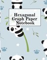 Hexagonal Graph Paper Notebook - Crafty Hexagon - 9783749735693