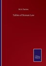 Tables of Roman Law - FANTON,  M a - 9783752504163