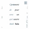 Anri Sala. Contes de sons qui se prennent pour un autre. n.b.k. Record #3 - Marius Babias - 9783753304960