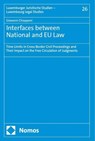 Interfaces between National and EU Law - Giovanni Chiapponi - 9783756017997