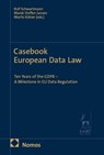 Casebook European Data Law - Rolf Schwartmann ; Marek Steffen Jansen ; Moritz Köhler - 9783756041756