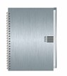 Wochen-Cheftimer A5, Alu silber 2026 - Heye - 9783756413089