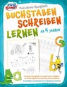 BUCHSTABEN SCHREIBEN LERNEN ab 4 Jahren: Das große Übungsheft mit spielerischen Aufgaben zur Förderung der Feinmotorik und Konzentration - Die perfekten Lerntechniken für Kindergarten bis Schule - Emma Lavie - 9783757616236