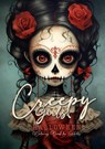 Creepy Girls Halloween Coloring Book for Adults - Monsoon Publishing - 9783758403095