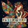 Patchwork People Coloring Book for Adults - Monsoon Publishing - 9783758495885