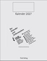 Kalender zum Selbermachen 2027 -  - 9783771720896