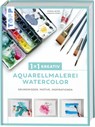 1x1 kreativ Aquarellmalerei/Watercolor - Monika Reiter ; Christin Stapff - 9783772468780