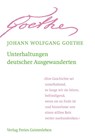 Unterhaltungen deutscher Ausgewanderten - Johann Wolfgang von Goethe - 9783772527197