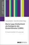 Maria Lypp: Einfachheit als Kategorie der Kinderliteratur (1984) - Thomas Boyken ; Hans-Heino Ewers - 9783779988175
