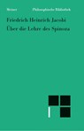 Über die Lehre des Spinoza in Briefen an den Herrn Moses Mendelssohn - Friedrich Heinrich Jacobi - 9783787317066