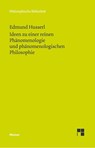 Ideen zu einer reinen Phänomenologie und phänomenologishen Philosophie - Edmund Husserl - 9783787319190