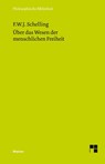 Über das Wesen der menschlichen Freiheit - Friedrich Wilhelm Joseph von Schelling - 9783787321629