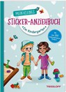 Mein kleines Sticker-Anziehbuch. Im Kindergarten - Julia Reindl - 9783788645144