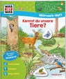 WAS IST WAS Junior Mitmach-Heft Kennst du unsere Tiere? - Tatjana Marti - 9783788675400