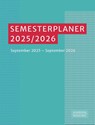 Semesterplaner 2025/ 2026 -  - 9783791065953