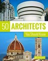 50 Architects You Should Know - Isabel Kuhl ; Kristina Lowis ; Sabine Thiel-Siling - 9783791383408