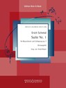 Suite Nr. 1 - Partitur. - Erich Schmid - 9783793142485