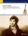 Sor for Guitar - Martin Hegel - 9783795709150