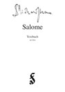 Salome. Libretto - Richard Strauss - 9783795778729