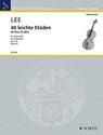 40 EASY STUDIES OP 70 - SEBASTIAN LEE - 9783795797607