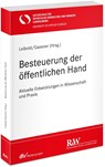 Besteuerung der öffentlichen Hand - Tanja Leibold ; Claudia Gassner - 9783800519705
