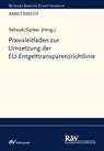 Praxisleitfaden zur Umsetzung der EU-Entgelttransparenzrichtlinie - Michaela Felisiak ; Dominik Sorber - 9783800598021