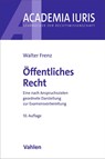 Öffentliches Recht - Walter Frenz - 9783800678426