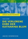 Die verlorene Ehre der Katharina BlumTextanalyse und Interpretation zu Heinrich Böll - Heinrich Böll - 9783804419254