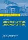 Crooked Letter von Tom Franklin. - Tom Franklin - 9783804431287