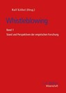 Whistleblowing - Ralf Kölbel - 9783811454187