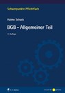 BGB-Allgemeiner Teil - Haimo Schack - 9783811461369