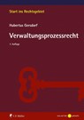Verwaltungsprozessrecht - Hubertus Gersdorf - 9783811489387