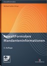 AnwaltFormulare Mandanteninformationen - Michael Sattler - 9783824016839